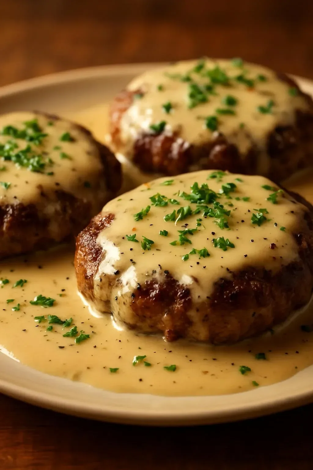 Amish Hamburger Steak Bake