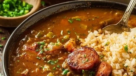Authentic Cajun Sausage and Chicken Gumbo Recipe