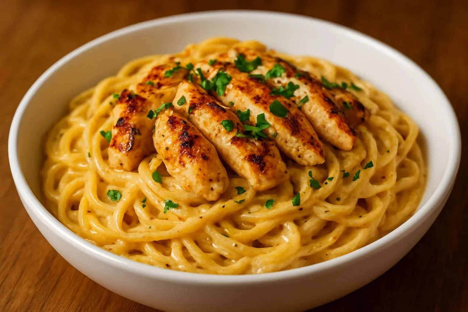 Irresistibly Easy Cowboy Butter Chicken Linguine in 30 Minutes