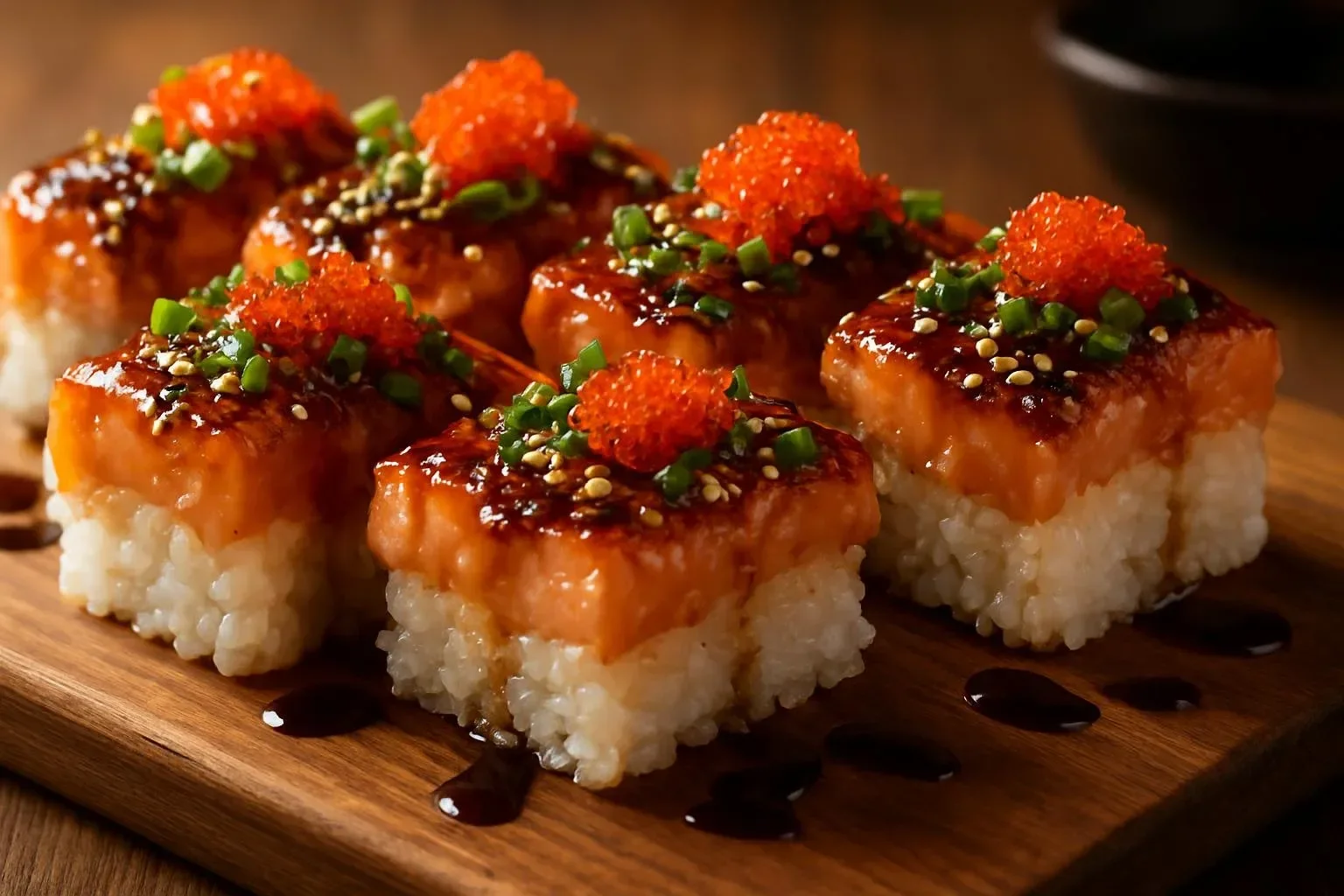 Spicy Salmon Sushi Bake Recipe